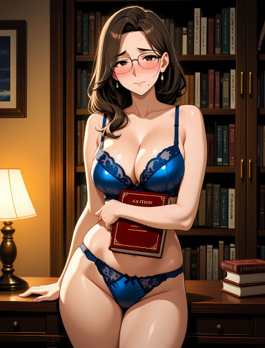 Daphne Kallis, dandere AI companion with brown hair