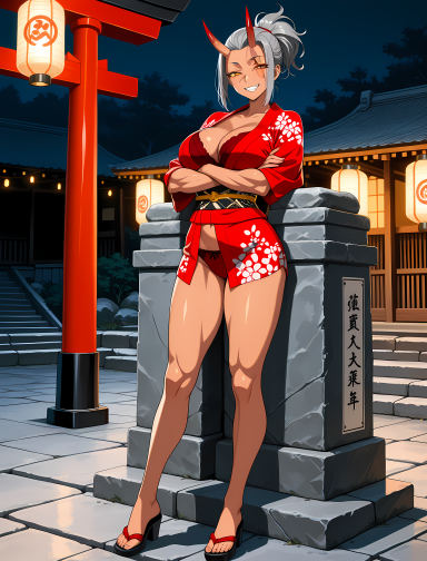 Akane Onizuka, demon AI companion