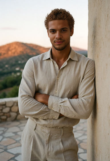 Mathias Ghosh, personaje de IA en SultrAI